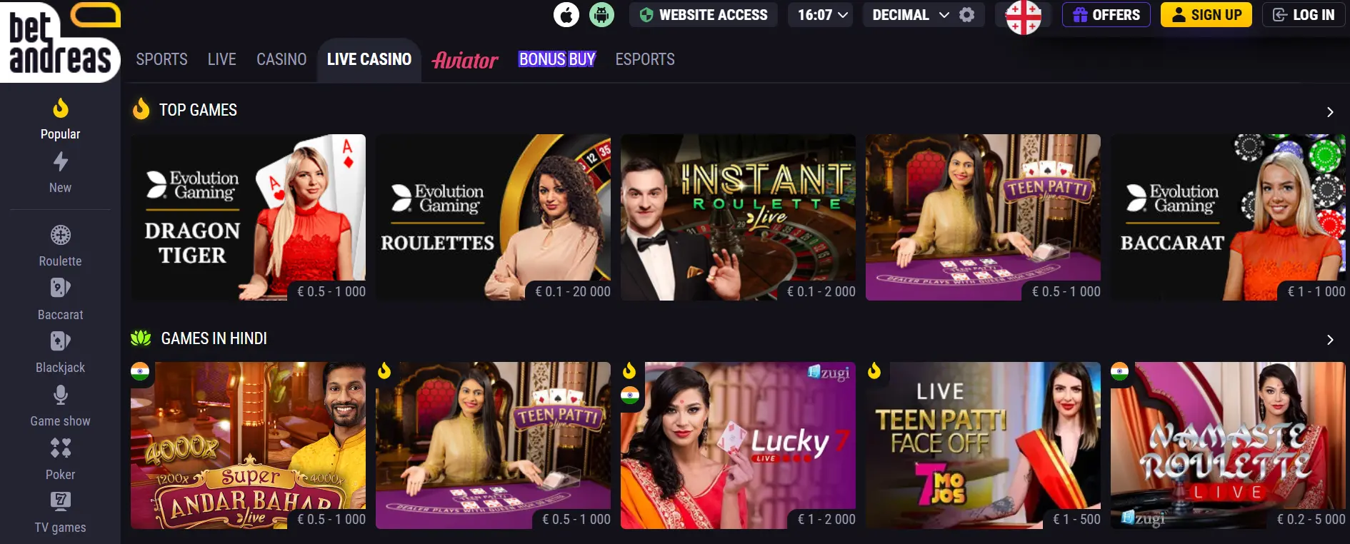 Casino Oyunları